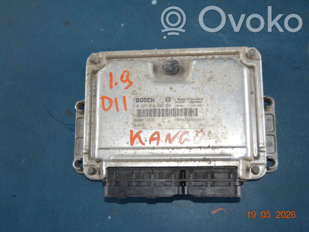 Renault Kangoo I Variklio valdymo blokas 