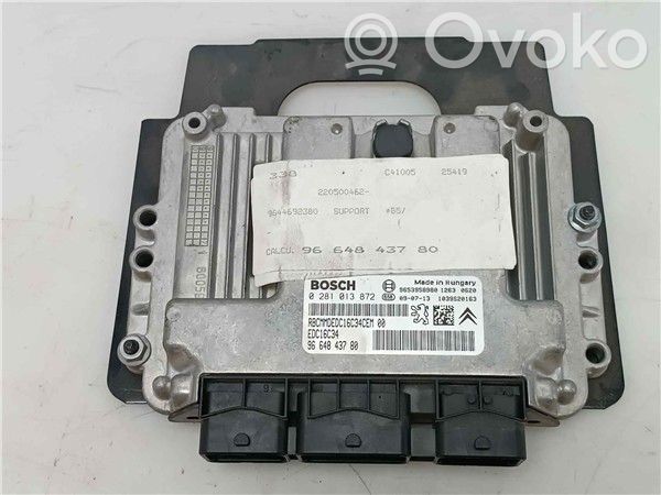 Citroen C4 I Unité de commande, module ECU de moteur 