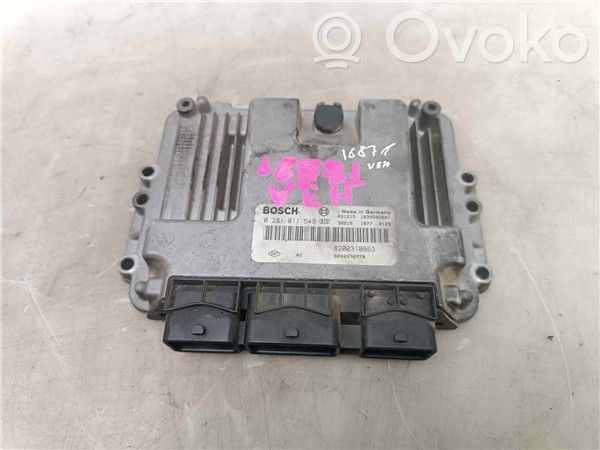 Renault Megane II Komputer / Sterownik ECU silnika 