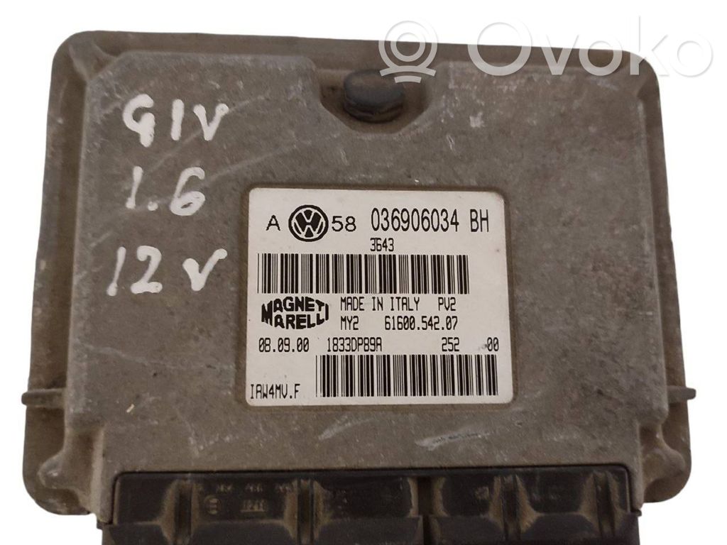 Volkswagen Golf IV Engine control unit/module 