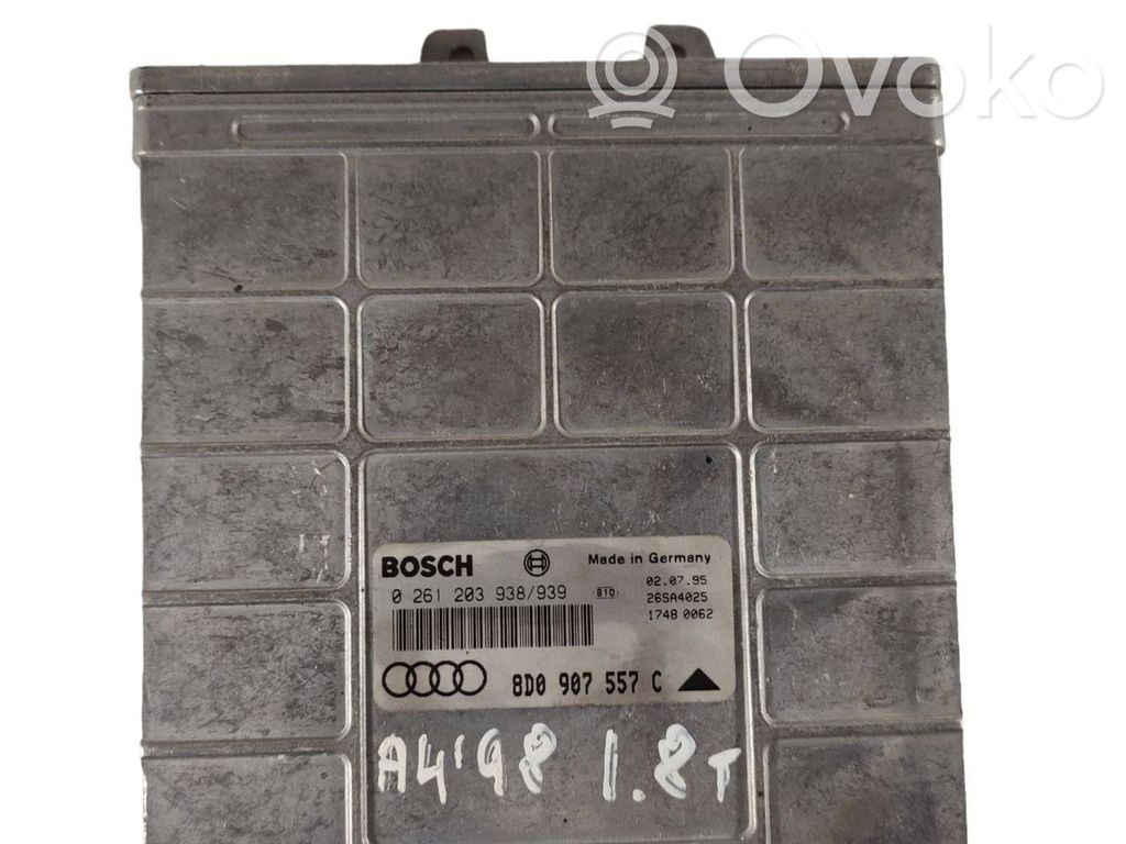 Engine control unit/module   8D0907557C,0261203930