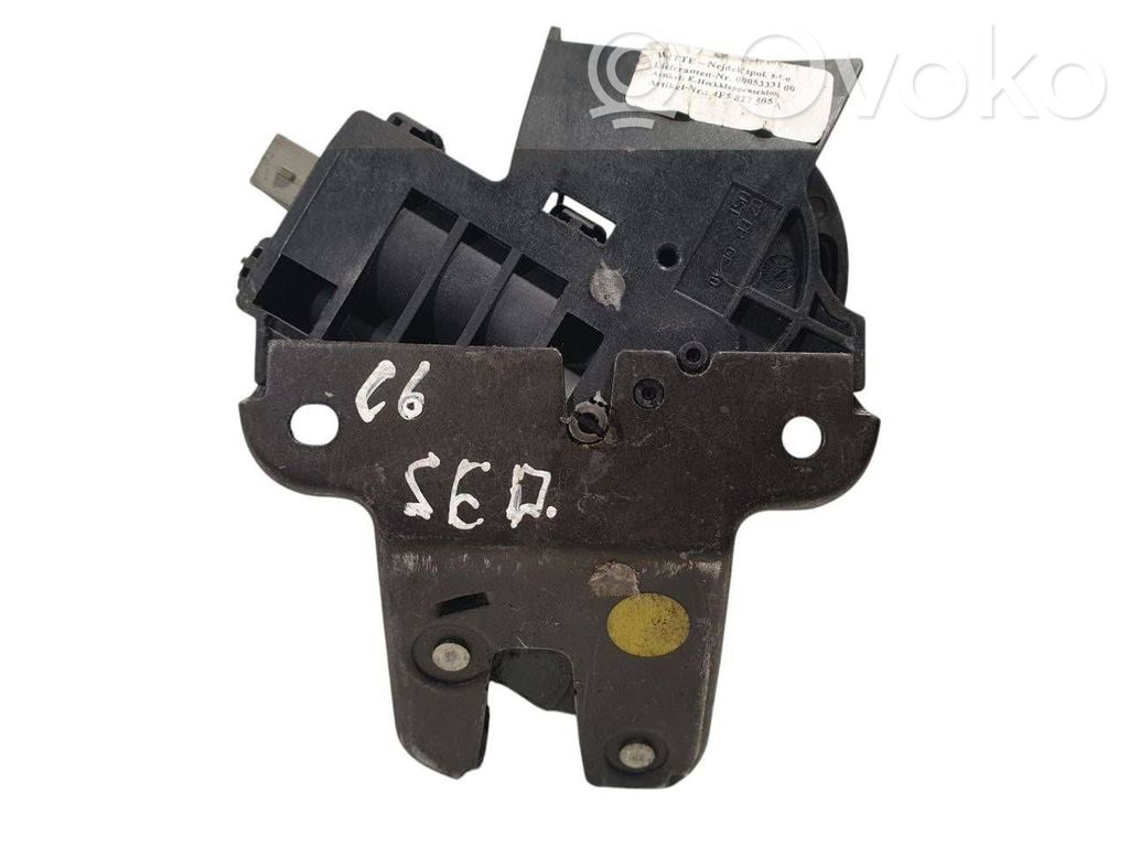 Audi A6 S6 C6 4F Tailgate/trunk/boot lock/catch/latch 