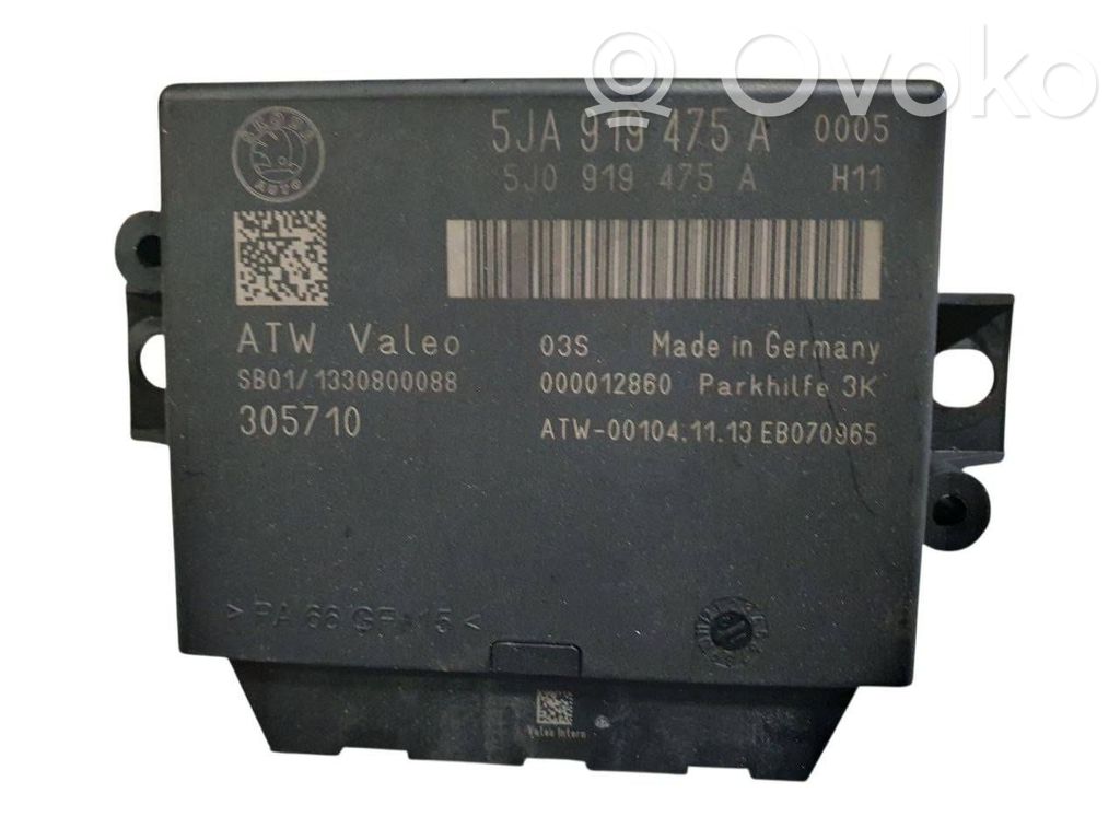 Seat Toledo IV (NH) Parking PDC control unit/module 
