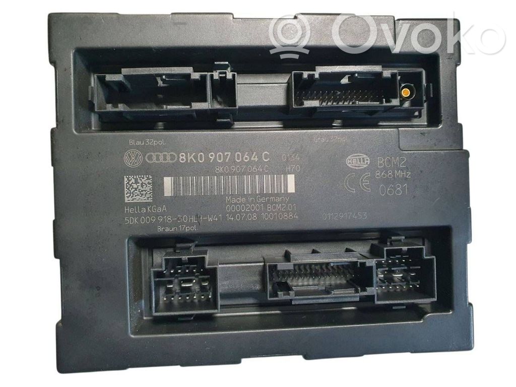 Audi A4 S4 B8 8K Moduł / Sterownik komfortu 