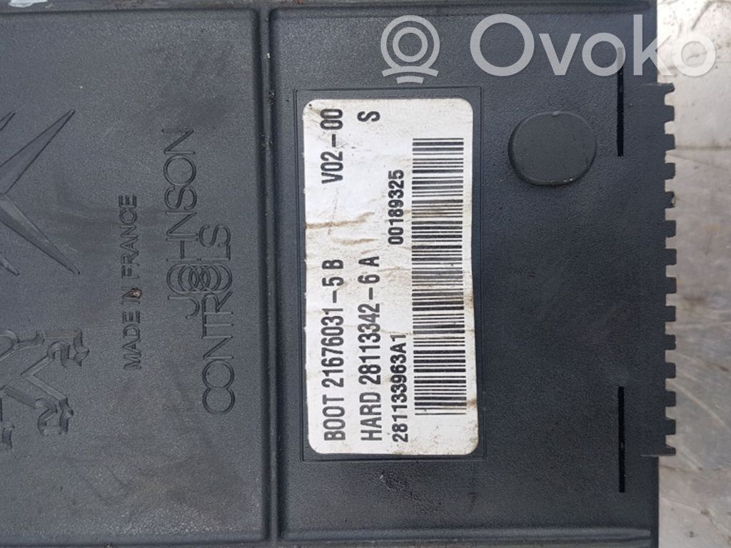 Citroen C5 Komforto modulis 