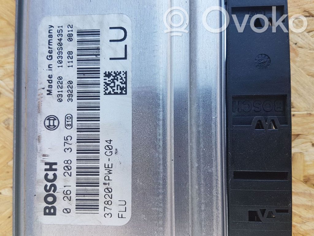 Honda Jazz Engine control unit/module 