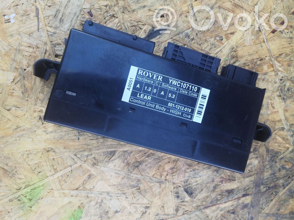 Rover 75 Comfort/convenience module 