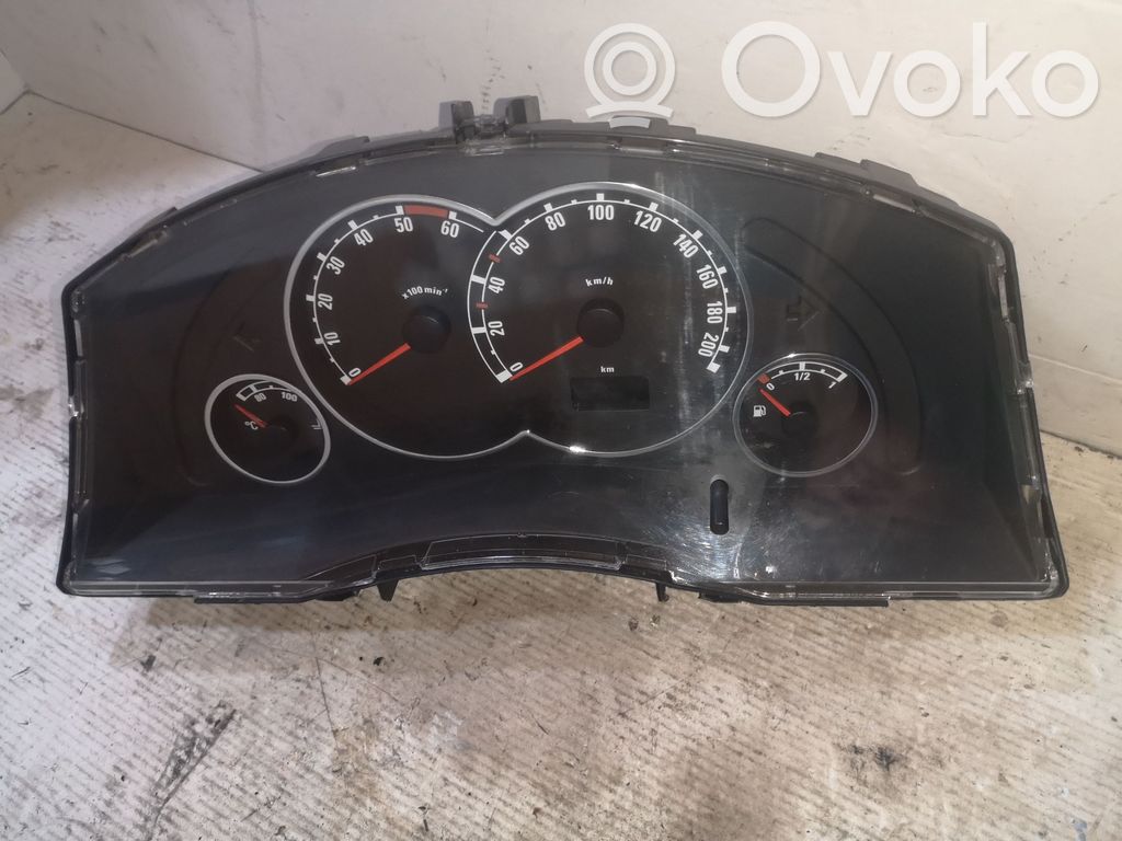 Opel Meriva A Speedometer (instrument cluster) 