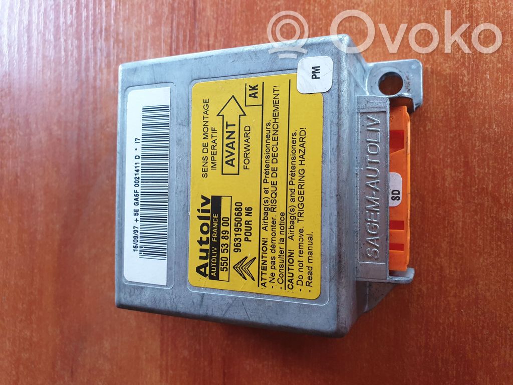Citroen Xsara Airbag control unit/module 