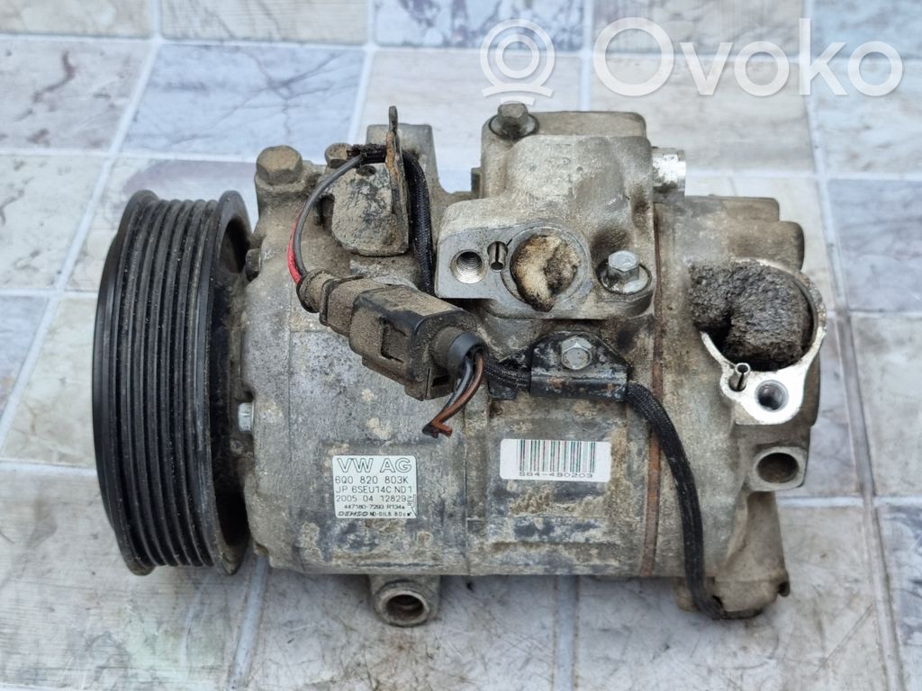 Skoda Fabia Mk1 (6Y) Kompresor / Sprężarka klimatyzacji A/C 
