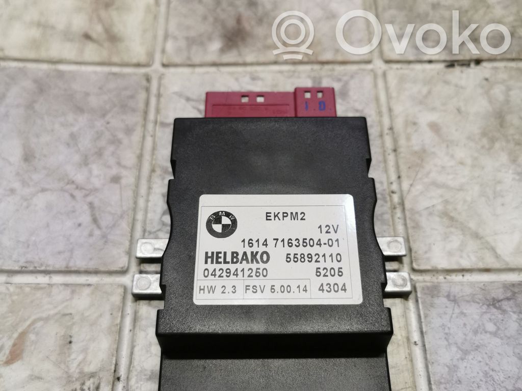 BMW 1 E81 E87 Fuel injection pump control unit/module 