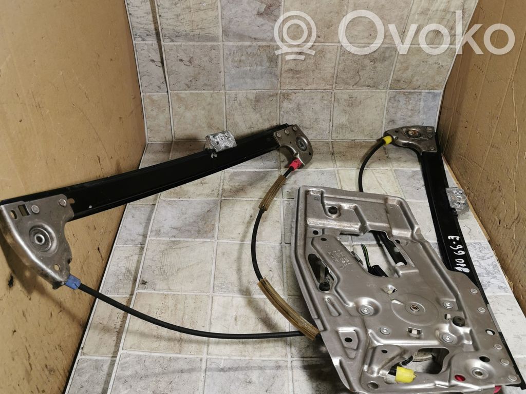 BMW 5 E39 Regulador de puerta delantera con motor 