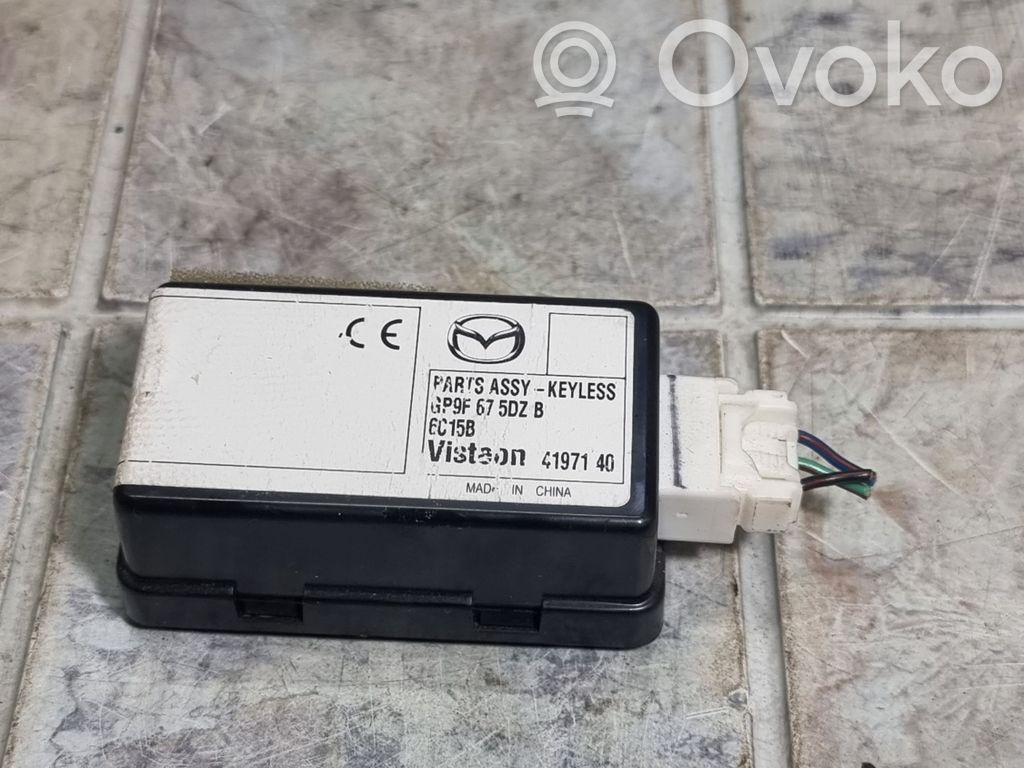 Mazda 6 Keyless (KESSY) go control unit/module 