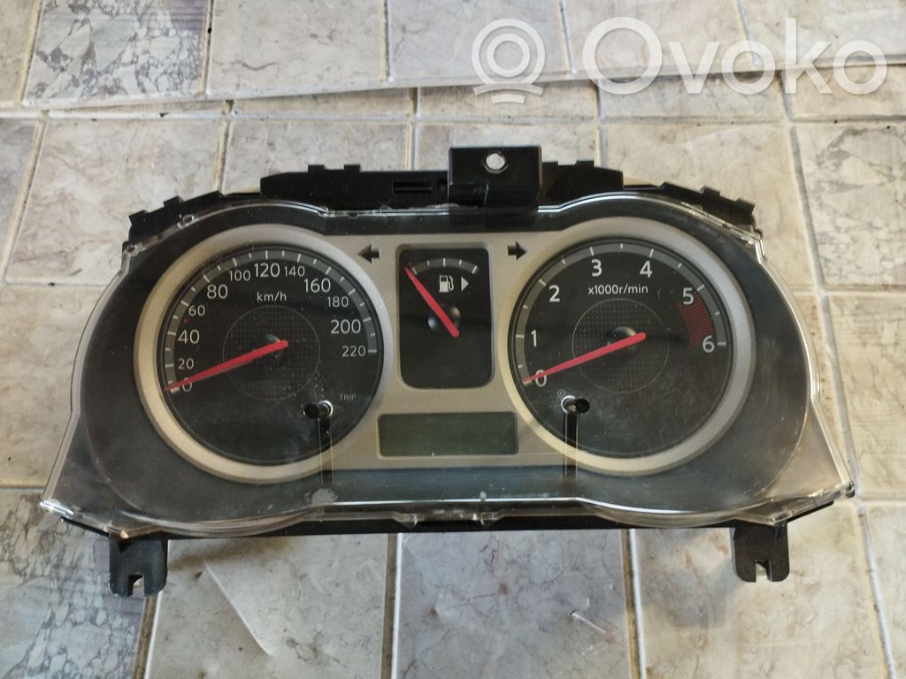Nissan Note (E11) Spidometrs (instrumentu panelī) 
