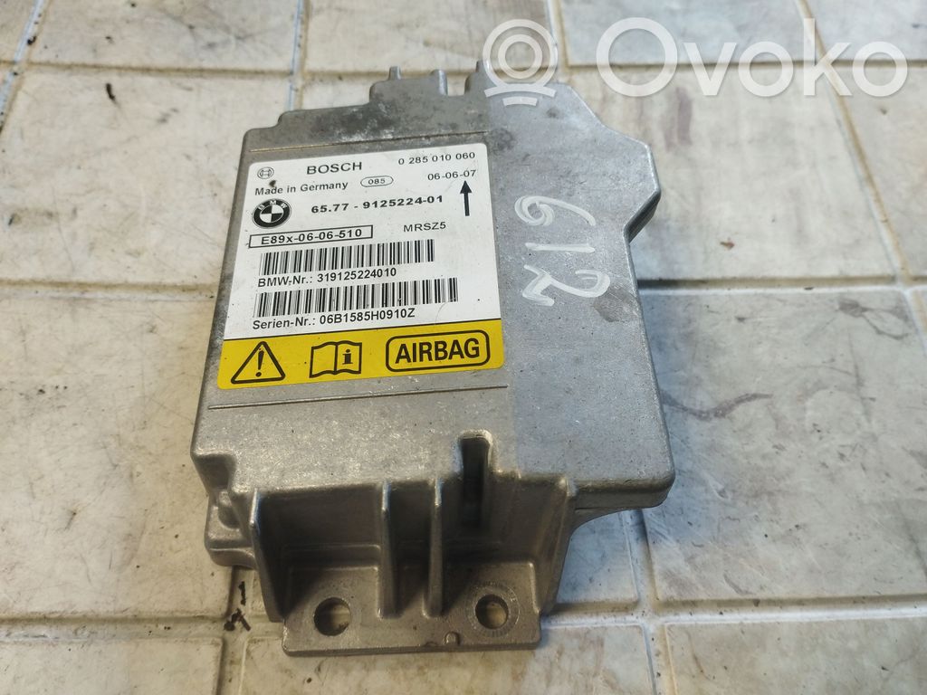 Airbag control unit/module   6577912522401,0285010060