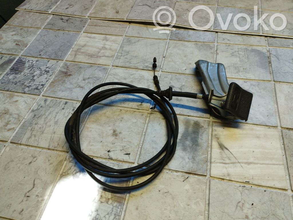 Engine bonnet/hood lock release cable