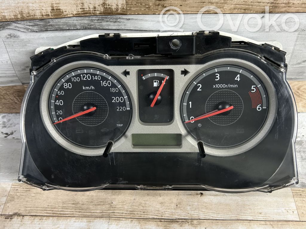 Nissan Note (E11) Spidometrs (instrumentu panelī) 