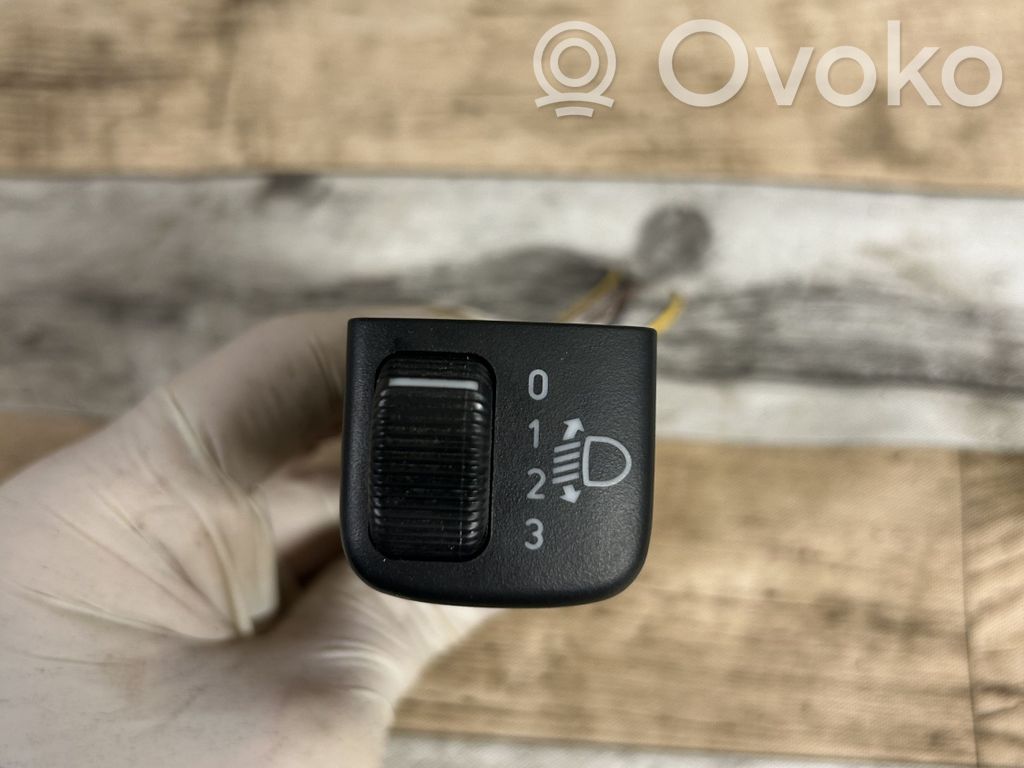 Saab 9-5 Headlight level height control switch 