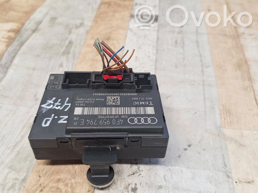 Unité de commande module de porte   4F0959794E,22062007,4F0910795E