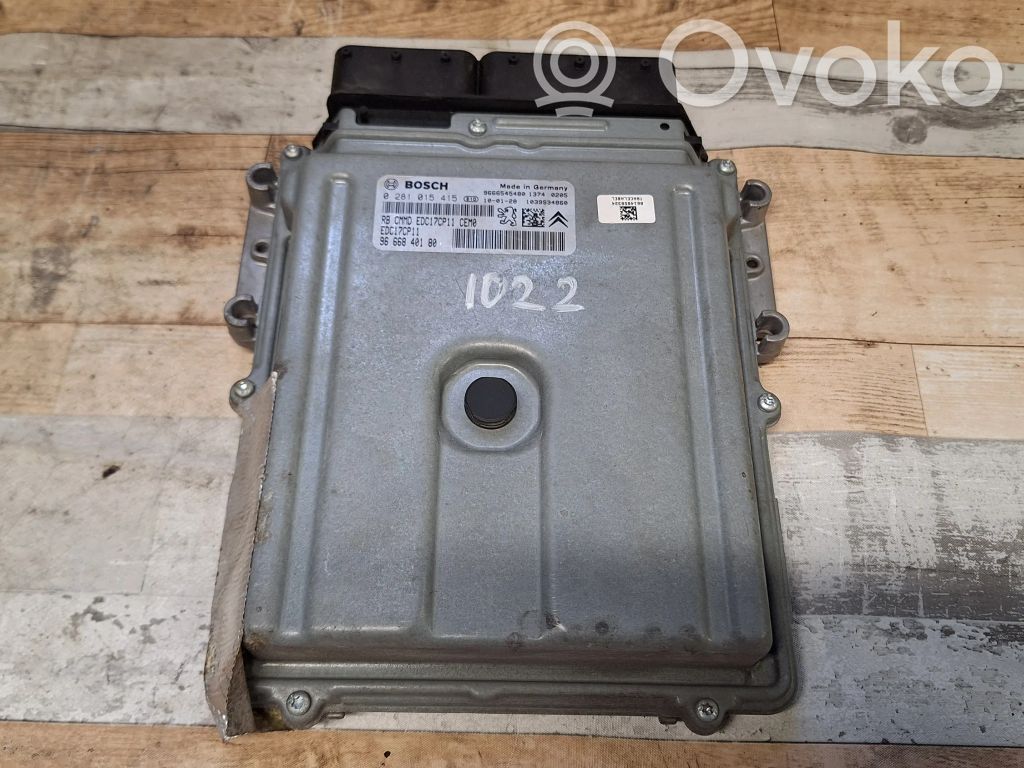 Citroen C5 Engine control unit/module 