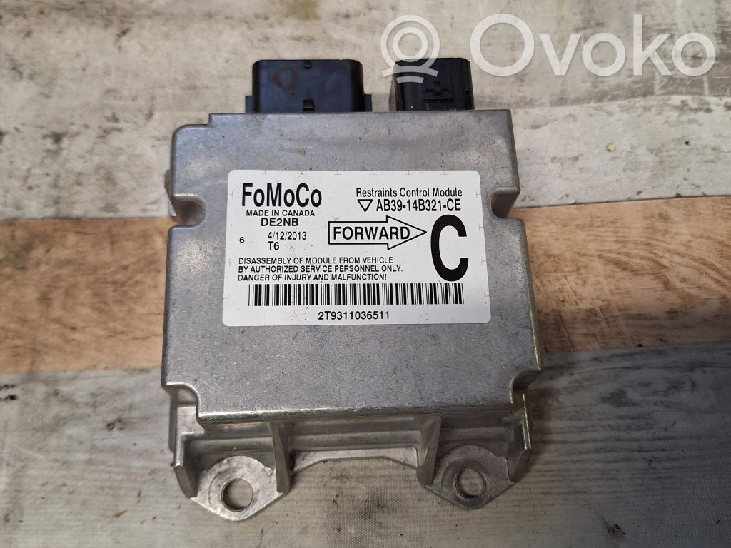 Ford Ranger Airbag control unit/module 