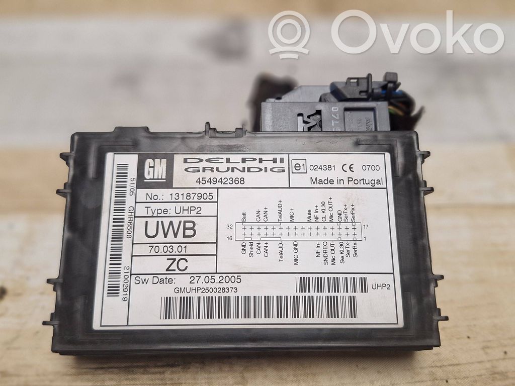 Opel Vectra C Phone control unit/module 