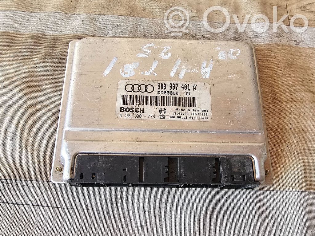 Audi A4 S4 B6 8E 8H Engine control unit/module 