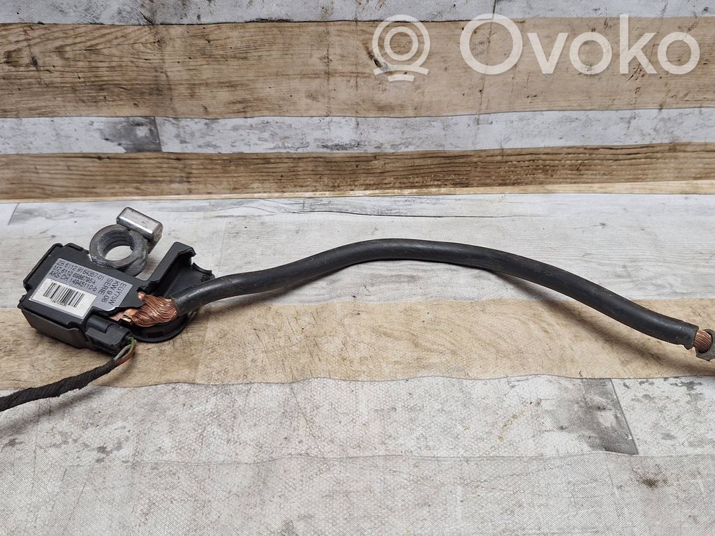 BMW X6 E71 Negative earth cable (battery) 