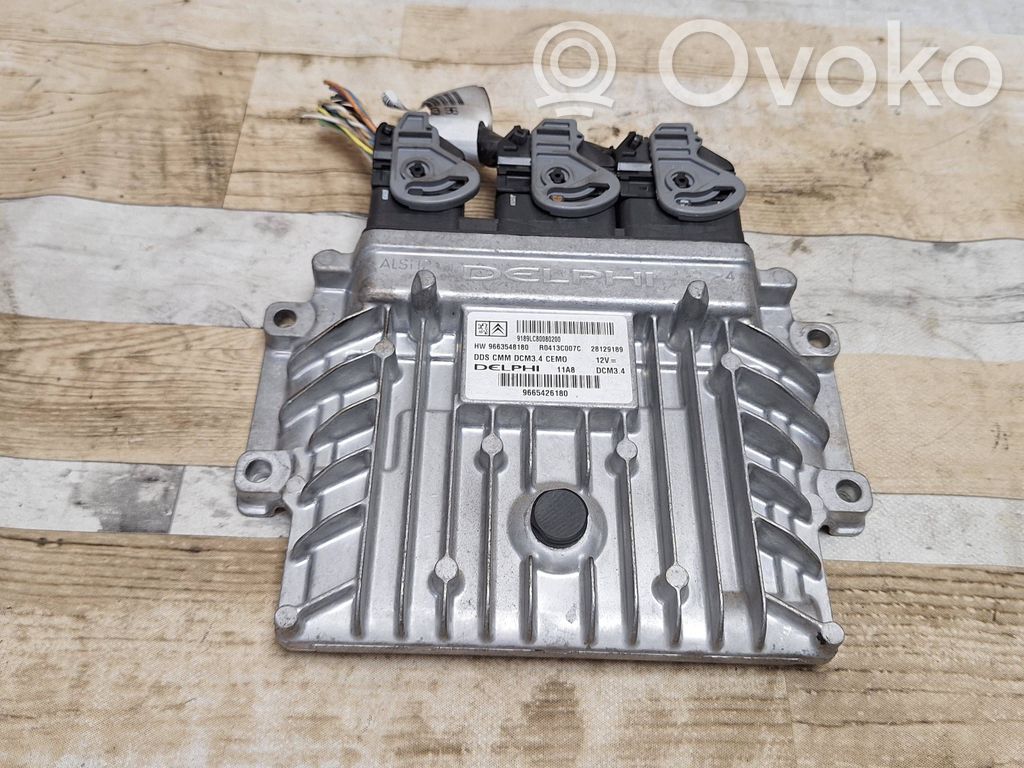 Peugeot 308 Engine control unit/module 