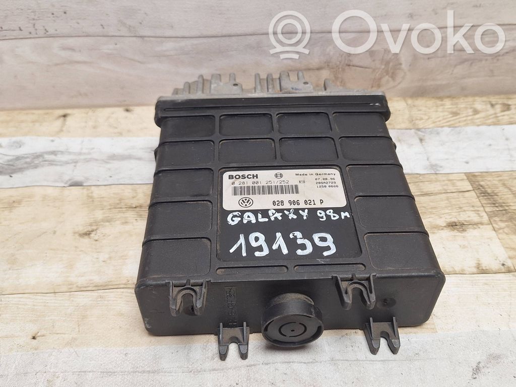Ford Galaxy Engine control unit/module 