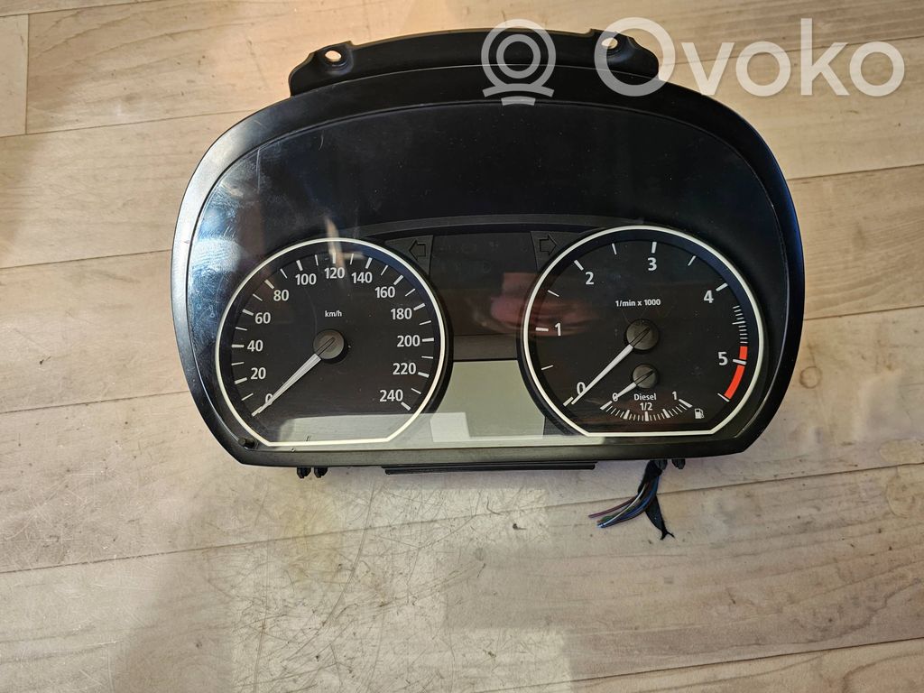 BMW 1 E81 E87 Speedometer (instrument cluster) 