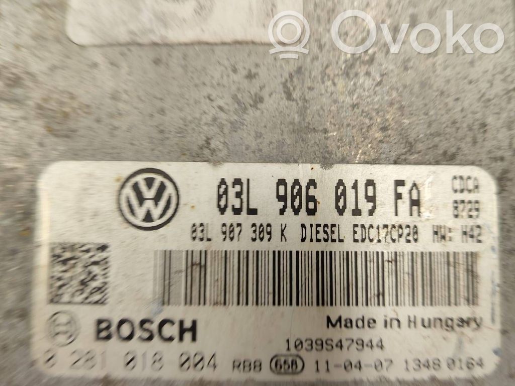 Volkswagen Amarok Engine control unit/module 