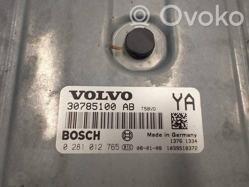 Módulo de control de la suspensión neumática (trasera)   30785100A,0281012765