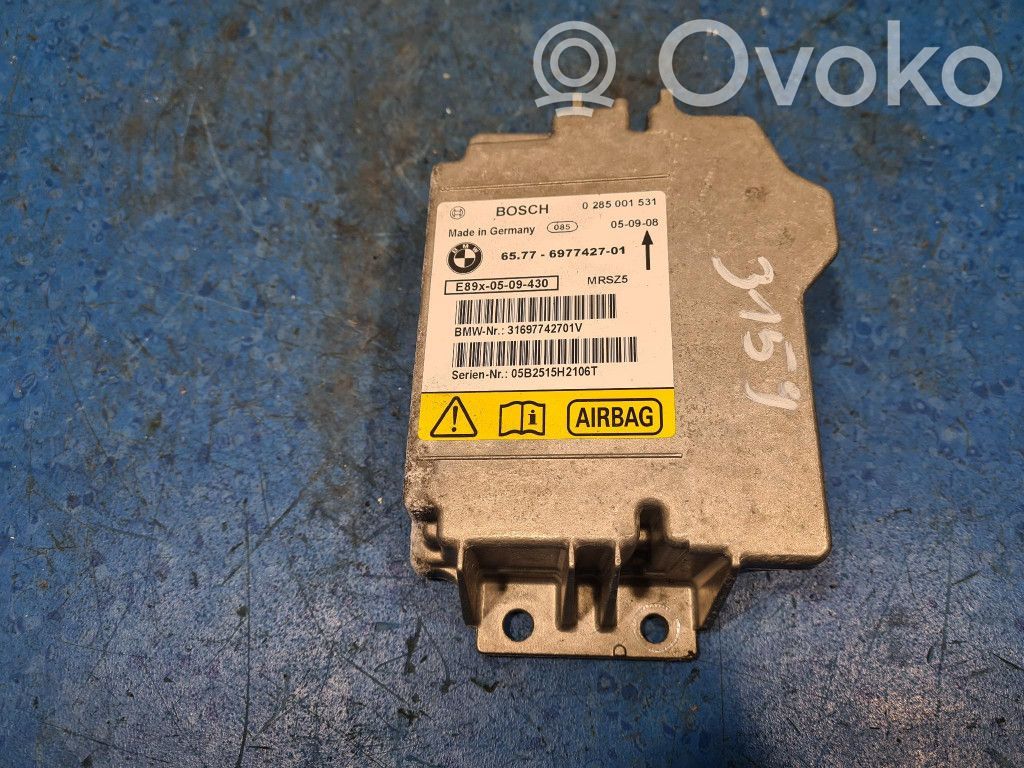 BMW 1 E81 E87 Airbag deployment crash/impact sensor 