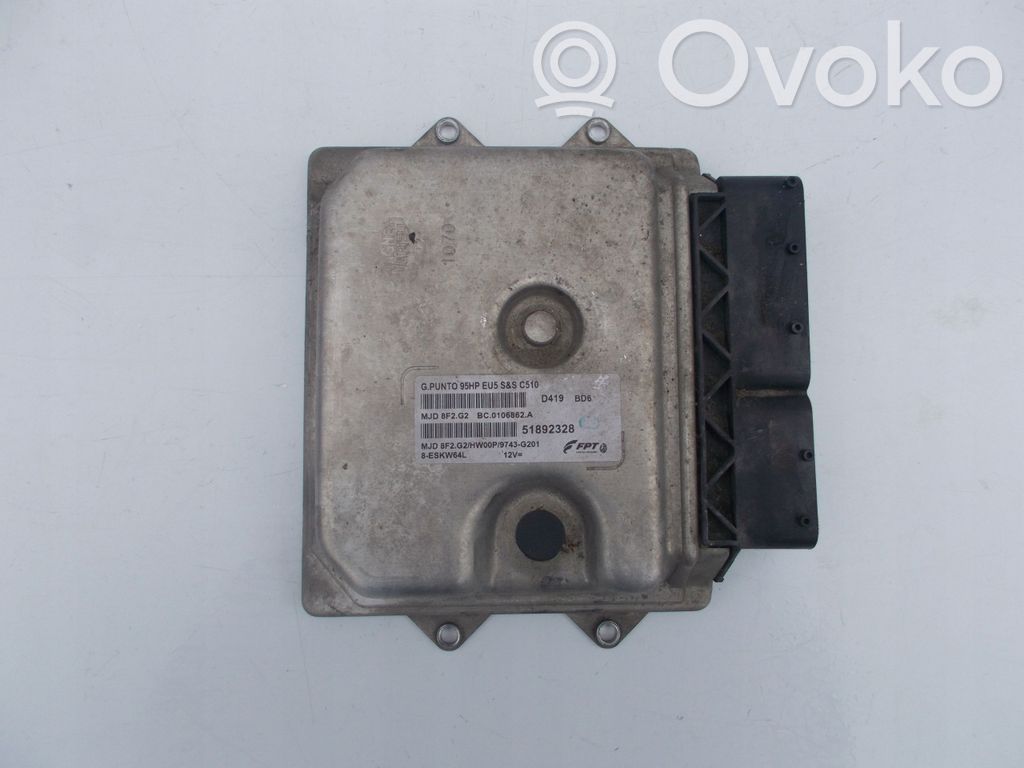 Fiat Grande Punto Engine control unit/module 