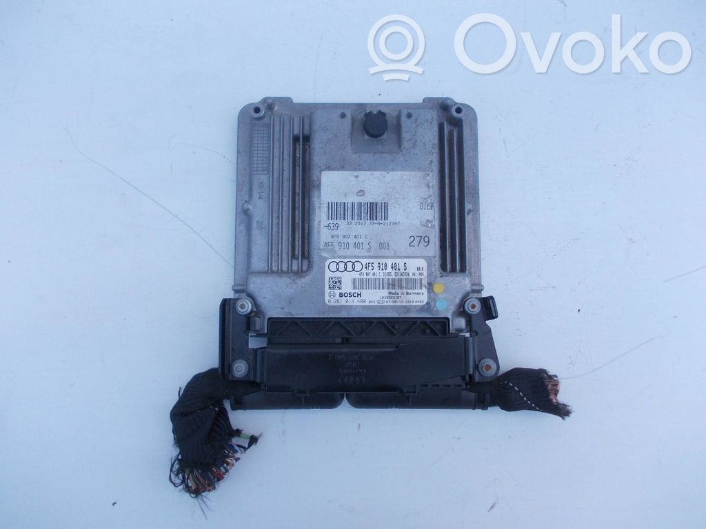 Unidad de control/módulo del motor   4F5910401S,0281014400,4F0907401C