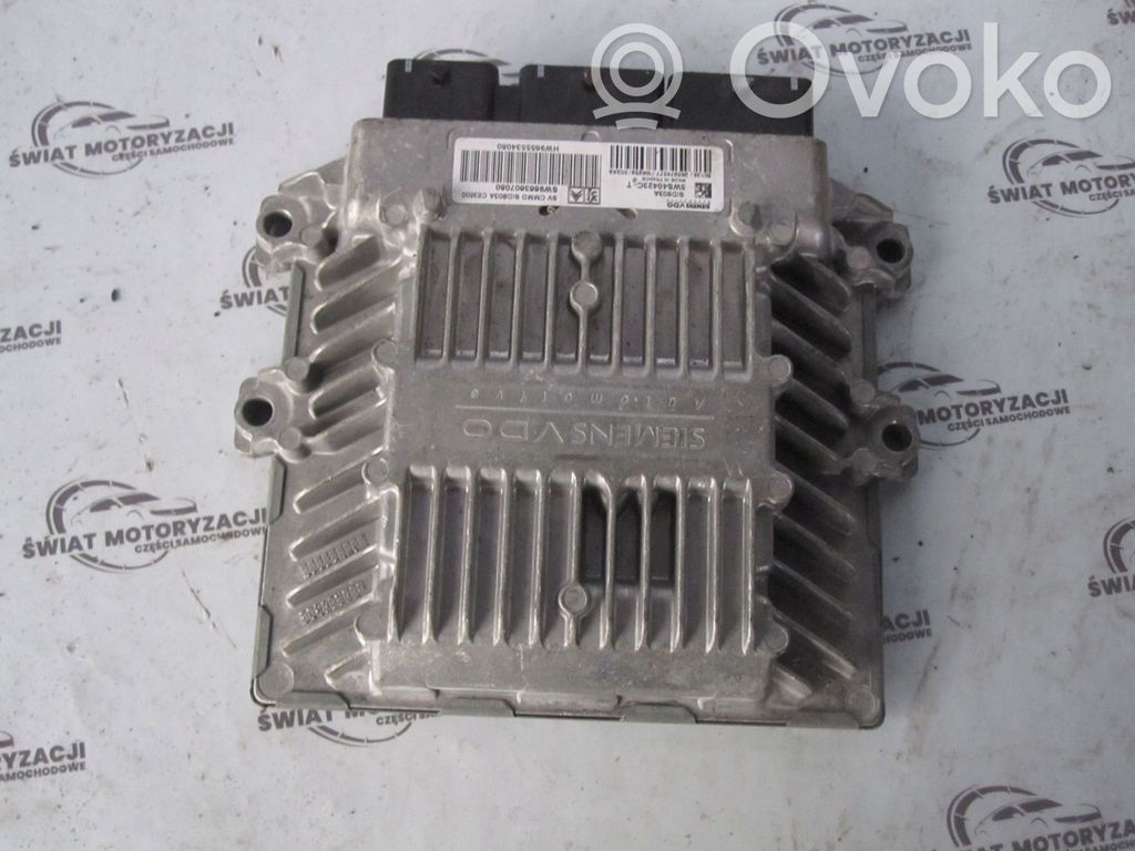 Engine control unit/module   HW9655534080,5WS40423C