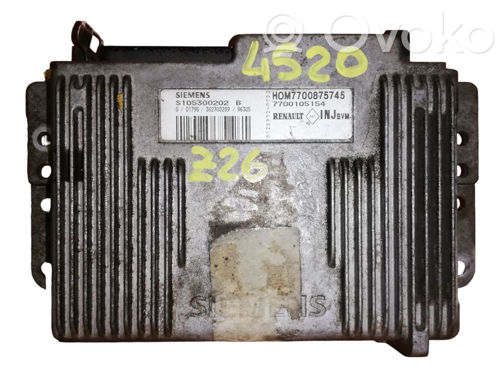 Renault Scenic I Engine control unit/module 