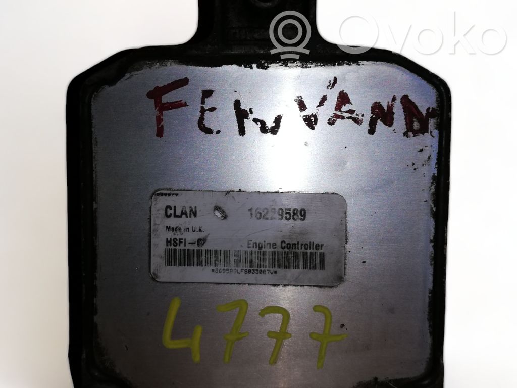Opel Astra G Engine control unit/module 