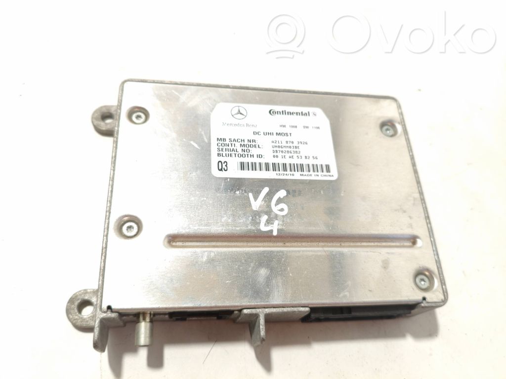 Mercedes-Benz E W211 Unidad de control/módulo de bluetooth 