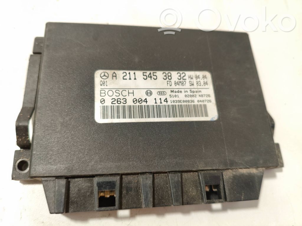 Mercedes-Benz E W211 Parking PDC control unit/module 