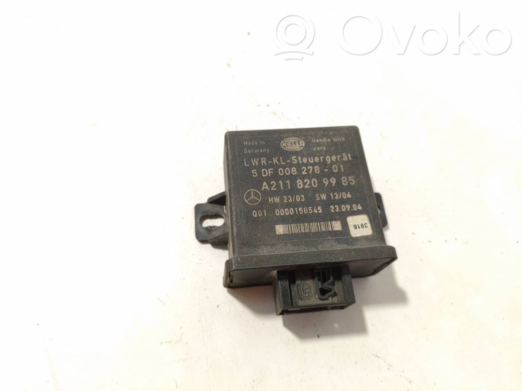 Mercedes-Benz E W211 Module d'éclairage LCM 
