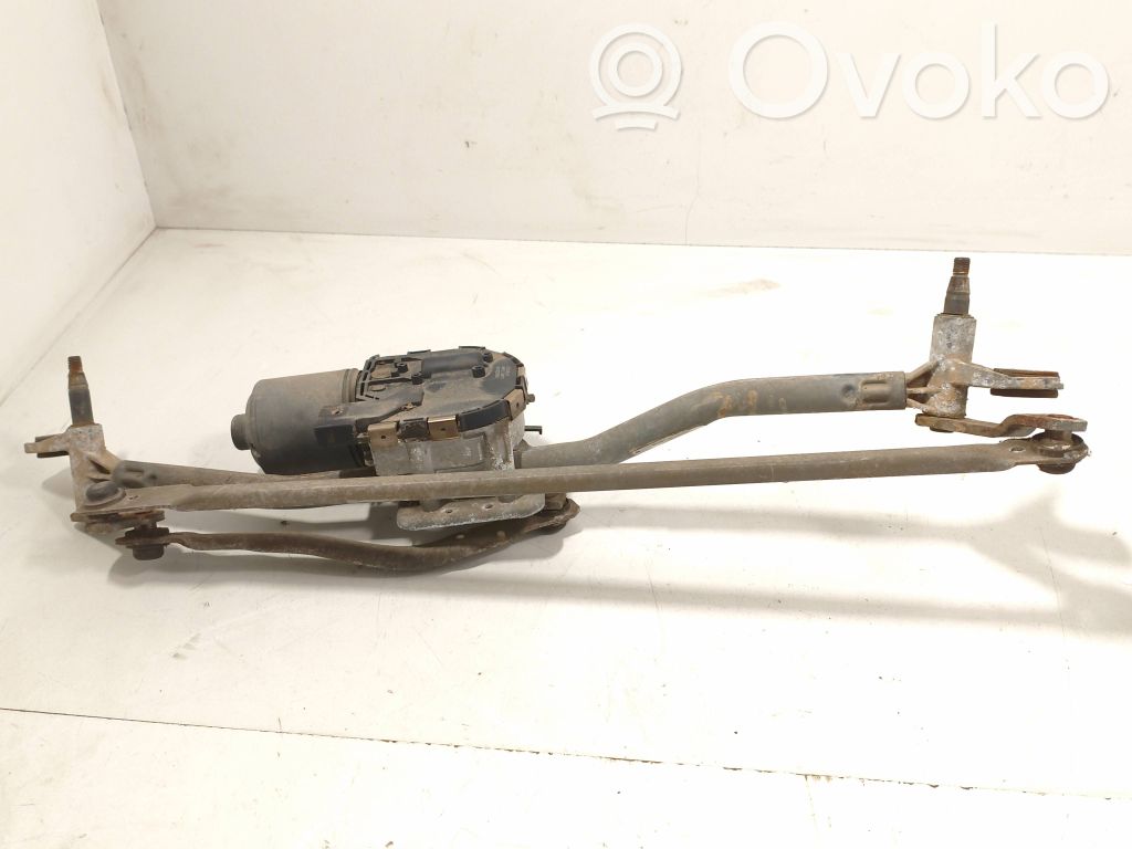 Audi A6 S6 C6 4F Motor y varillaje del limpiaparabrisas delantero 