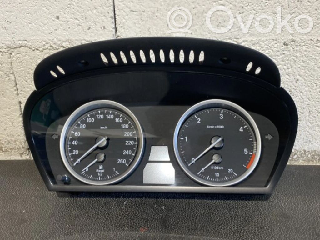 BMW X6 E71 Velocímetro (tablero de instrumentos) 