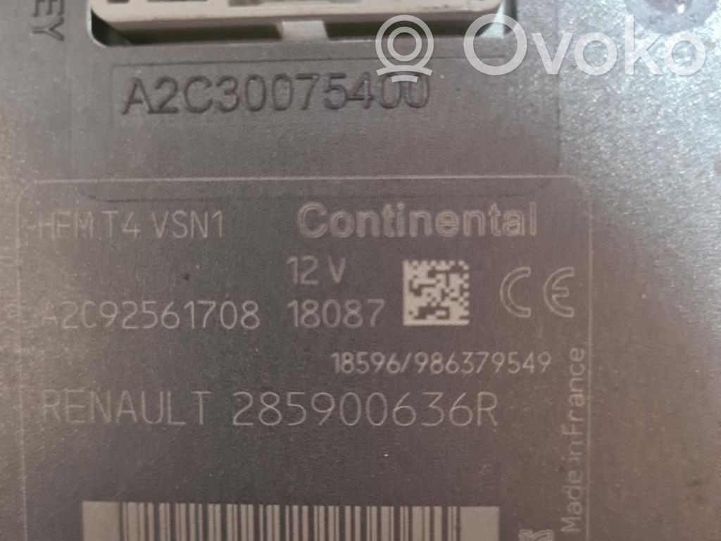 Renault Clio IV Engine ECU kit and lock set 