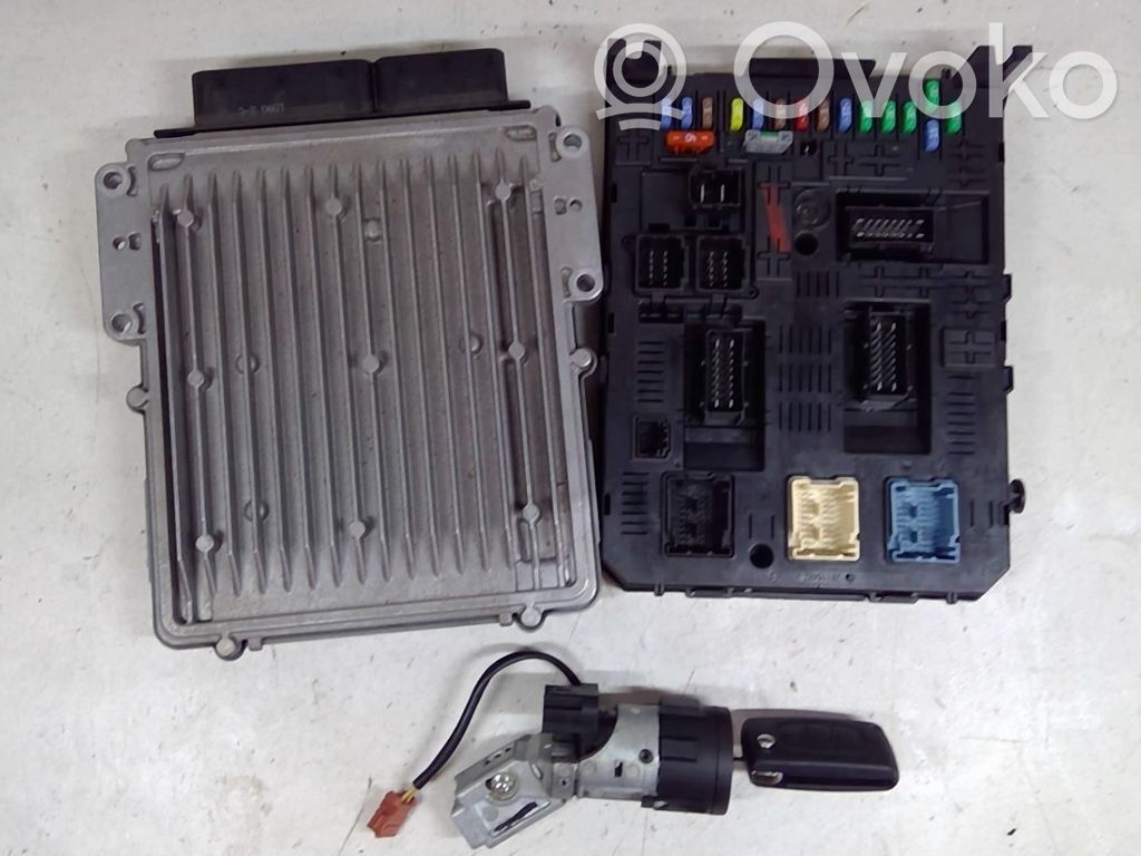 Citroen C6 Engine ECU kit and lock set 
