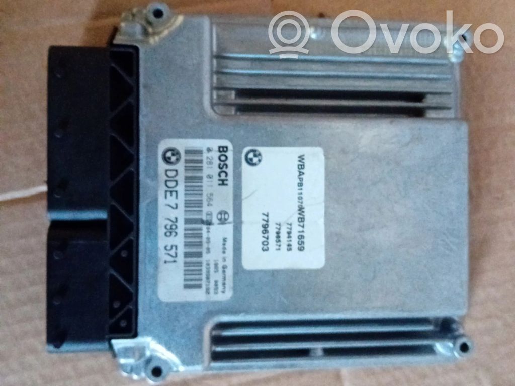 BMW X3 E83 Engine ECU kit and lock set 
