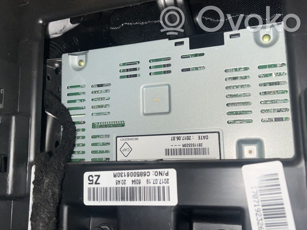 Renault Koleos II Radio/CD/DVD/GPS head unit 