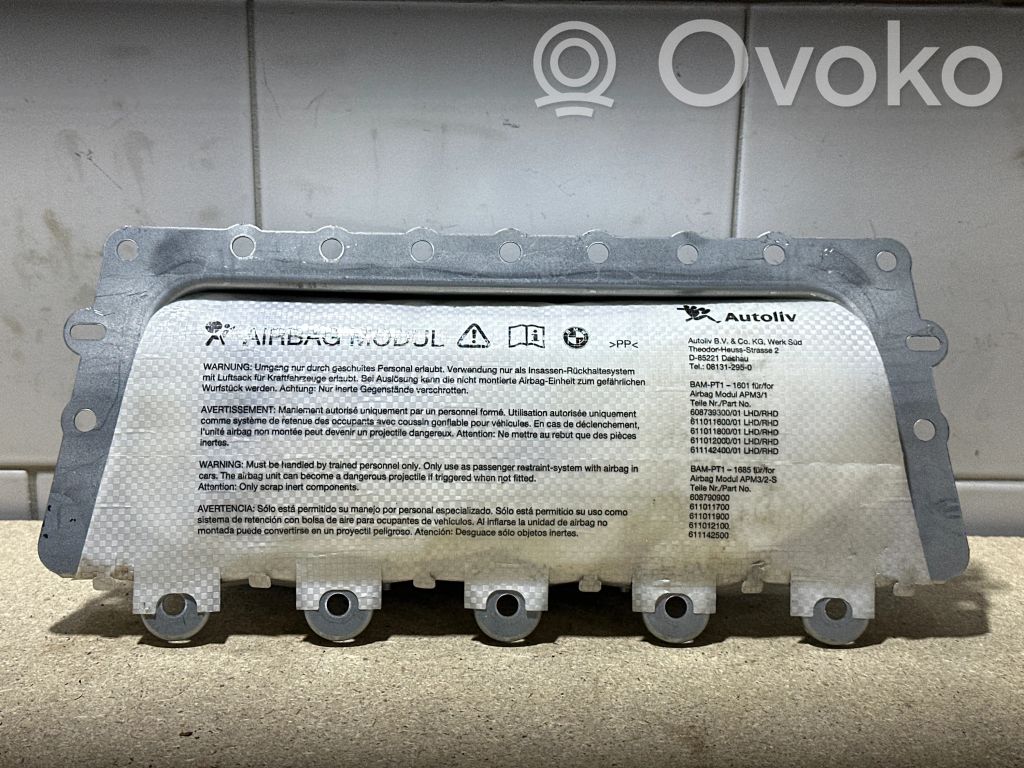 Poduszka powietrzna Airbag pasażera   608739700A,39923039901,10B2711A0884