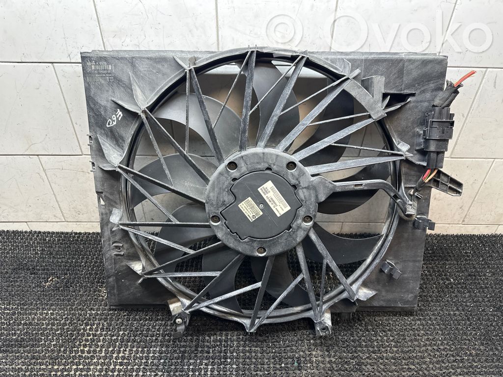 BMW 5 E60 E61 Elektrisks radiatoru ventilators 